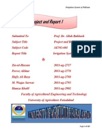 Project and Report 1 BSC 7th