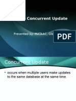 Support Concurrent Update: Presented By: MATAAC, Gladys G