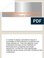 1a Thermodynamic Properties and Phase Equilibrium