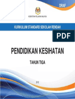 Dokumen Standard Pendidikan Kesihatan Tahun 3