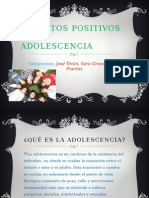 Aspectos Positivos en La Adolescencia