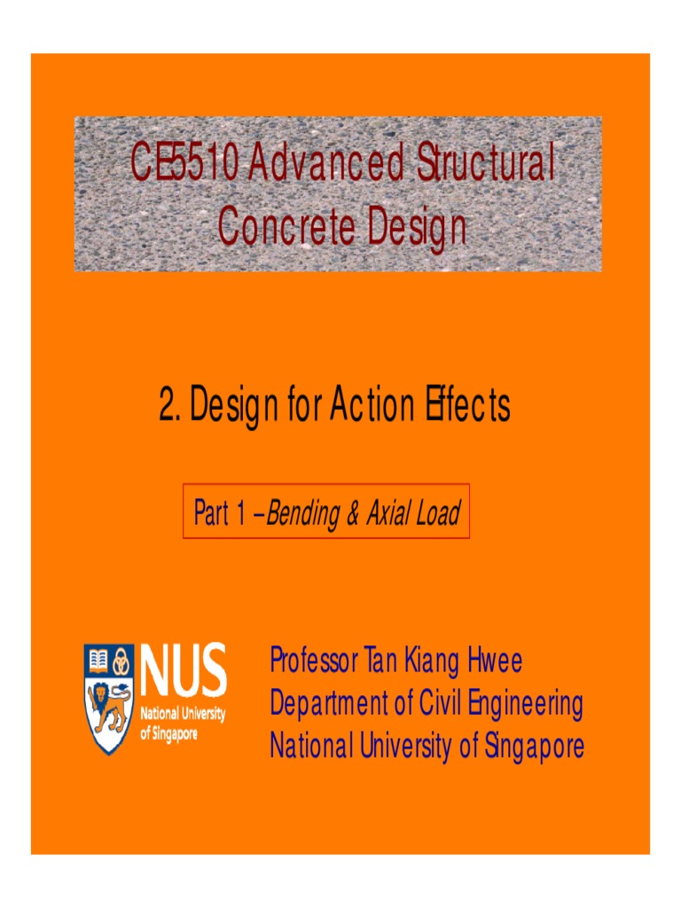 2-Design For Action Effects - M & P (2011) | PDF | Elasticity (Physics ...