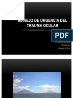 Trauma Ocular Manejo