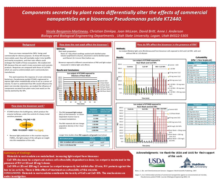 Ncur Poster | PDF | Biosensor | Nanotechnology