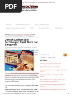Download Contoh Latihan Soal Perhitungan Pajak Bumi Dan Bangunan _ ILMU PERPAJAKAN by Munief Krkick SN259120834 doc pdf