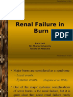 Renal Failure in Burn :: الفشل الكلوي لدى مرضى الحروق