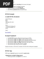 HTML Tutorial