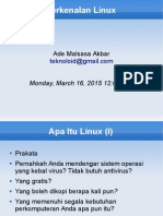 Presentasi Perkenalan Linux