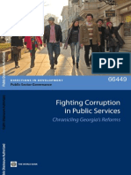 Fighting Corruption in Public Services. Chronicling Georgia's Reforms