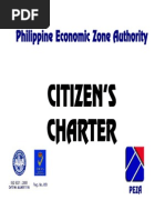 Peza Citizen's Charter