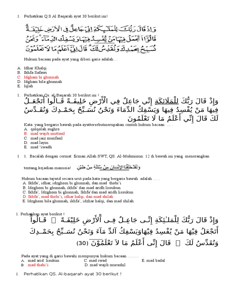 Kumpulan Soalsoal USBN 2015