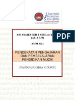 AMM3023 - Pendekatan Pengajaran Dan Pembelajaran Pendidikan Muzik.doc