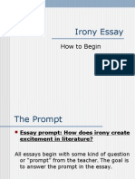 Irony Essay