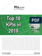 Top10 KPIs in 2010 Desktop