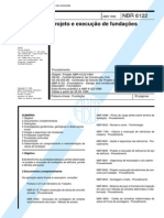 NBR 06122 - 1996 - Projeto e Execucao de Fundacoes