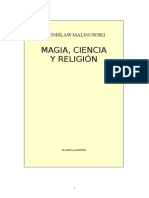 Malinowsky, Bronislaw - Magia ciencia y religion[rtf].rtf