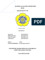 Makalah Kimia Analitik Spektrofotometri Uv-Vis Kelompok 3