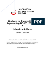 Guidance Documentation Implemetation 17025 2005