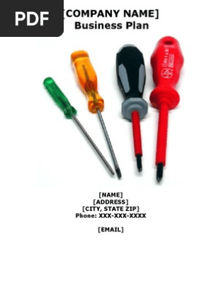 Business Plan Hardware Store