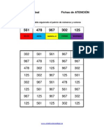 Identifica Tres Numeros y Seguir Una Instrucción Colorear PLANTILLA DE TRABAJO Coleccion 2 PDF