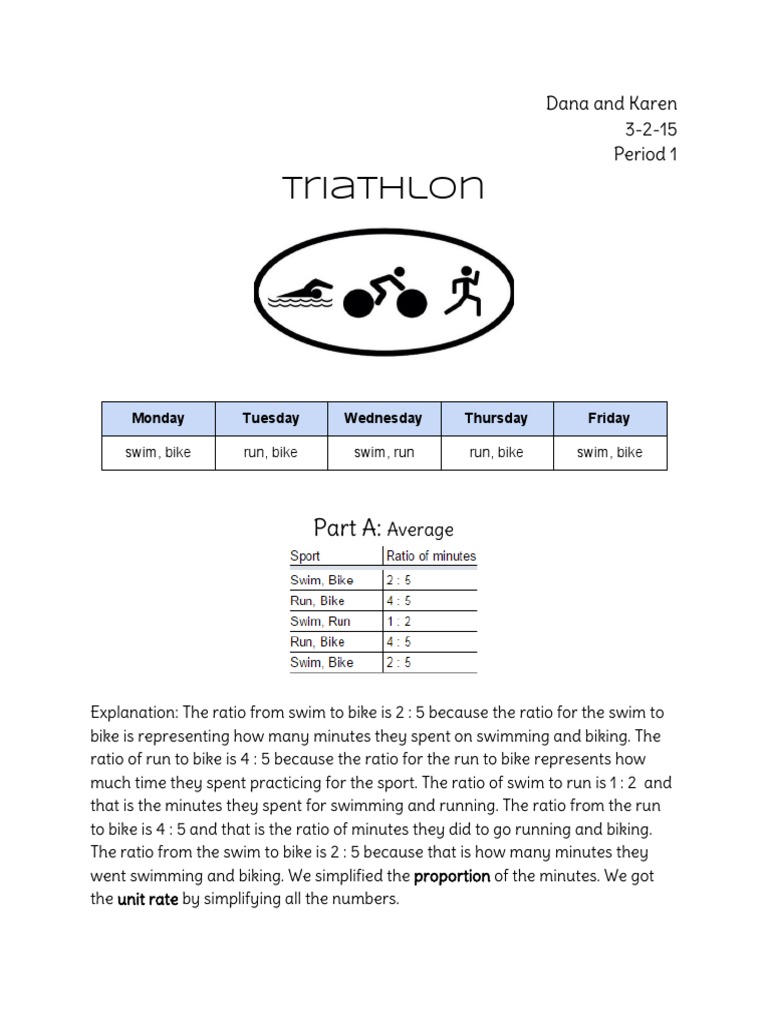 Triathlon | PDF | Swimming (Sport) | Individual Sports