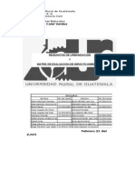 Matriz de Impacto Ambiental