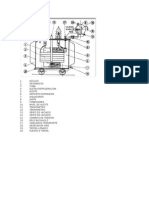 Partes de Transformador Trifasico