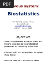 Biostatistics