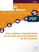 Synthese Du Livre Blanc Du Logement - MEDEF 2015