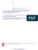 Heterogeneidad Jurídica y Violencia Fundacional