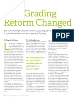 how grading reform changed our school - article