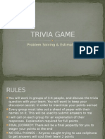 10math Trivia Game