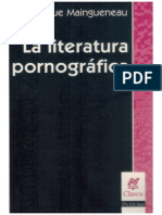 La Literatura Pornográfica