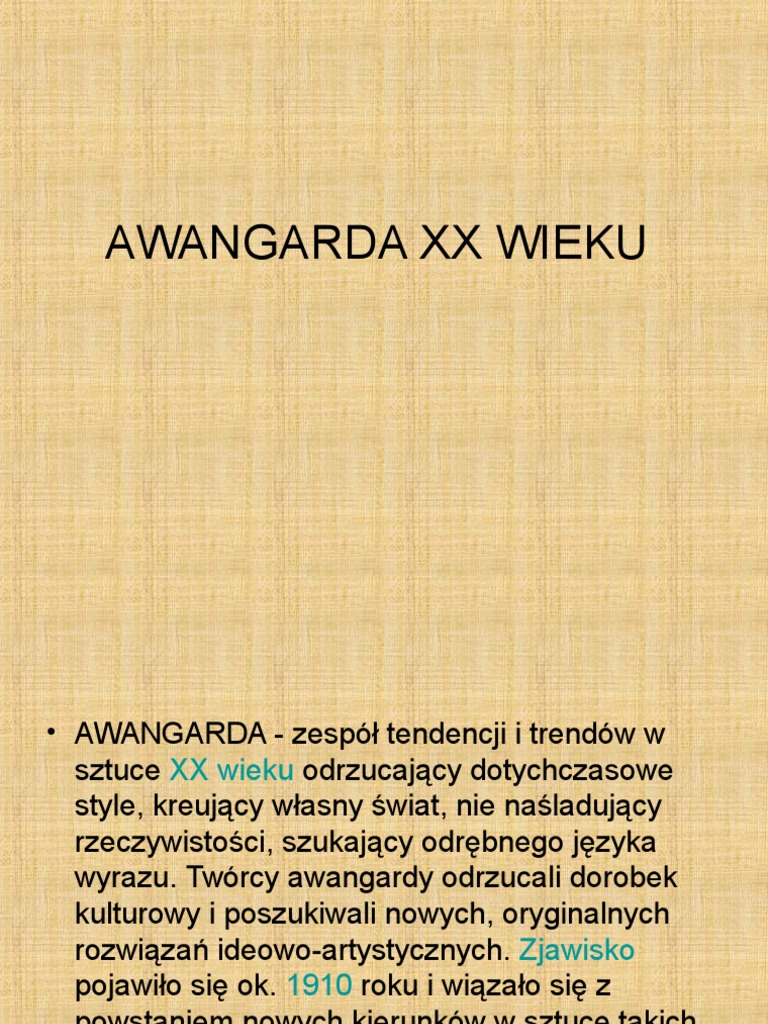 AWANGARDA | PDF