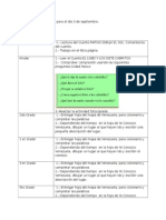 Planificación de Español para Suplentes