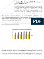 ANALIZA Evolutia Numarului Si Capacitatii de Cazare