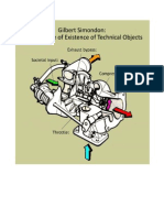 Simondon Mode Of Existence Of Technical Objects in Progress(1)