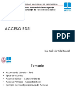 Accesos RDSI básicos y primarios