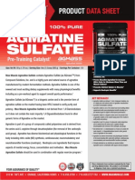 AGMATINE SULFATE Is Super L-Arginine in Nitric Oxide Supplements by Max Muscle Sports Nutrition 2015