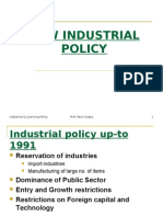 Industrial &amp Licensing Policy