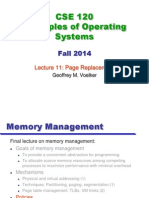 CSE 120 Principles of Operating Systems: Fall 2014