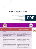 Perbandingan Sukatan Pelajaran dan Kurikulum Standard PM.ppt