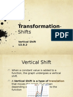 Lesson U2.8.2 Function's Transformation