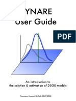 Dynare User Guide