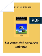 Murakami, Haruki - La Caza Del Carnero Salvaje [PDF]