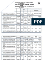 Calendario Anteproyecto 2014