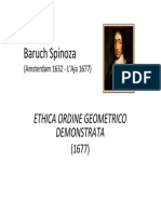 Baruch Spinoza ETICA