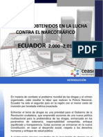 Lucha Narcotráfico 2000 - 2014 PDF