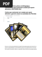 Cartas de Petistas