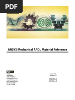 Download ANSYS Mechanical APDL Material Reference by Web Logueando SN259226150 doc pdf